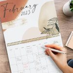 Aesthetic Wall Calendar in Abstract Art Design - Runs Until December 2023 - The Perfect Monthly Calendar for Easy Planning - Incl. 2022 - Image 4